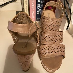 Tan Wedges